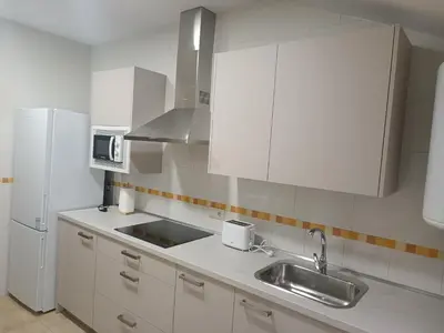 Una cocina o zona de cocina en alojamiento matilla