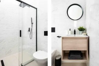 Un baño de MonKeys Apartments PinoLoft Nuevo Torneo