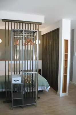 Cama o camas de una habitación en La Cúpula