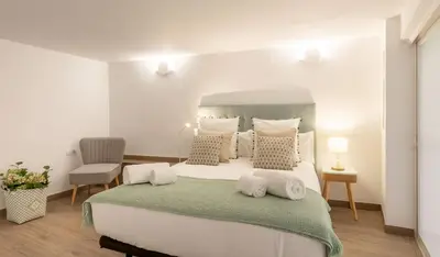 Cama o camas de una habitación en Alfalfa City Center Sky View by Valcambre