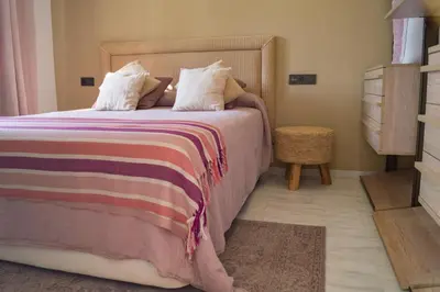 Cama o camas de una habitación en Hotel Brillante 156