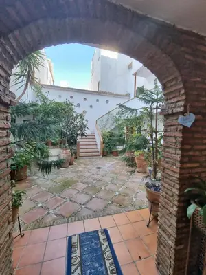 Jardín al aire libre en Vivienda Turística en Típico Patio Cordobés San Basilio