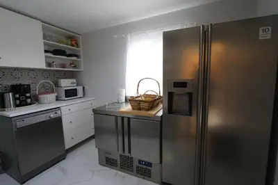 Una cocina o zona de cocina en Casa Rural Mañanas Felices