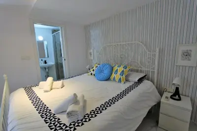 Cama o camas de una habitación en Casa Rural Mañanas Felices
