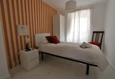 Cama o camas de una habitación en Casa Rural Mañanas Felices