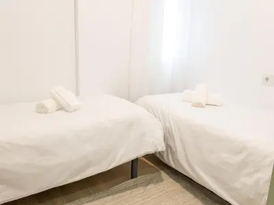 Cama o camas de una habitación en La Casa de Nano