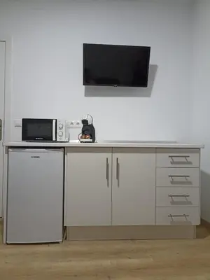 Una televisión o centro de entretenimiento en El Mirador De San Fernando
