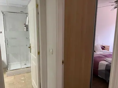 Cama o camas de una habitación en Apartamento El Jardín