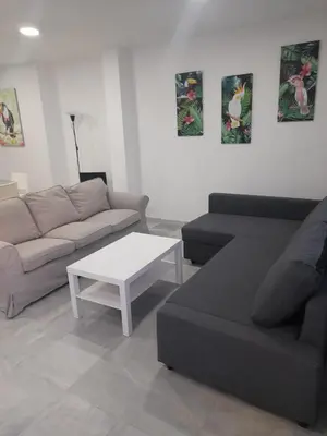 Zona de estar de CASA INDEPENDIENTE EN NERVION JUNTO A PARADA DEL METRO