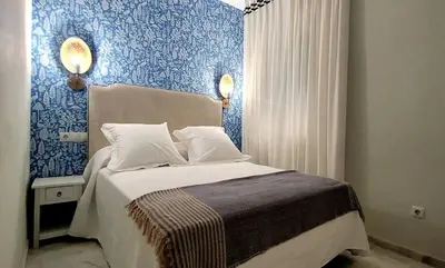 Cama o camas de una habitación en San Clemente House