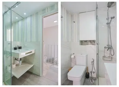 Un baño de San Clemente House