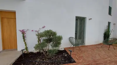 Jardín al aire libre en Patio del Lino
