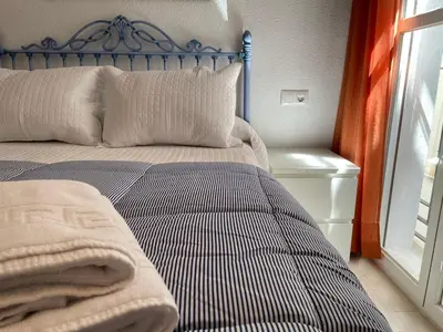 Cama o camas de una habitación en Apartamento Duplex El Tinte