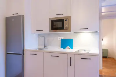 Una cocina o zona de cocina en Vista Corral del Conde