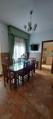 Zona de estar de Casa Los Tiznaos