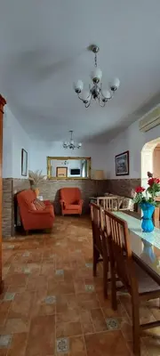 Zona de estar de Casa Los Tiznaos