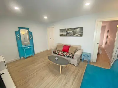 Zona de estar de Amplio piso en el mágico barrio de Santa Cruz