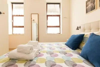 Cama o camas de una habitación en Loft zona Alameda centro Histórico