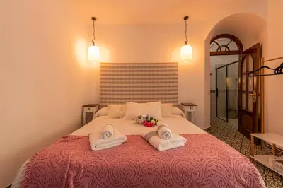 Cama o camas de una habitación en La Casona Verde