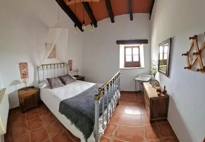 Cama o camas de una habitación en Villa Botero
