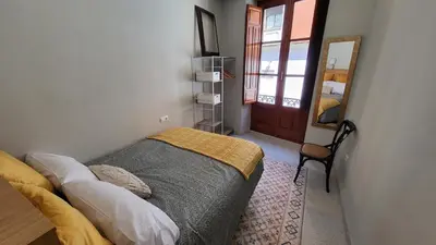 Cama o camas de una habitación en Exclusivo Apartamento en Linares