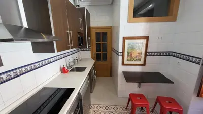 Una cocina o zona de cocina en Exclusivo Apartamento en Linares