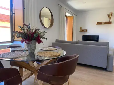 Una televisión o centro de entretenimiento en Hispalis Jardines de Murillo