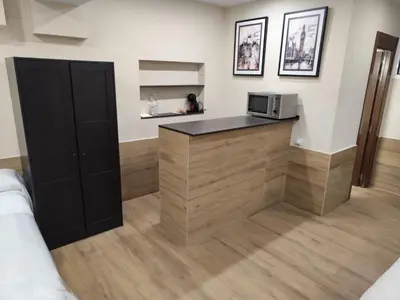 Una cocina o zona de cocina en Montequinto apartamento 50m en Semisótano