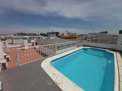 Piscina en o cerca de Misterhost Santiago Céntrico y Acogedor con piscina - Casco Histórico