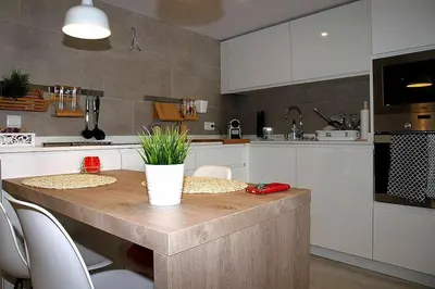 Una cocina o zona de cocina en ISG Apartments Feria 106