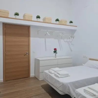 Cama o camas de una habitación en La Victoria 1