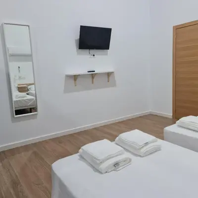 Cama o camas de una habitación en La Victoria 3