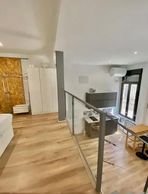 Una cocina o zona de cocina en Loft Alameda en Sevilla