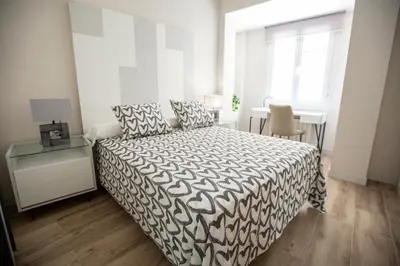 Cama o camas de una habitación en Vivienda con Fines turísticos 
