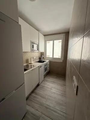 Una cocina o zona de cocina en Apartamentos Azonaicas Centro Tendillas