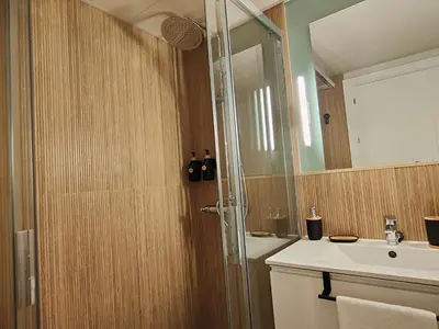 Un baño de Apartamento mi Esperanza