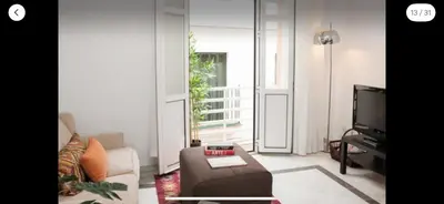 Zona de estar de VERY NICE APARTAMENT. CITY CENTER. PRIVATE PARKING