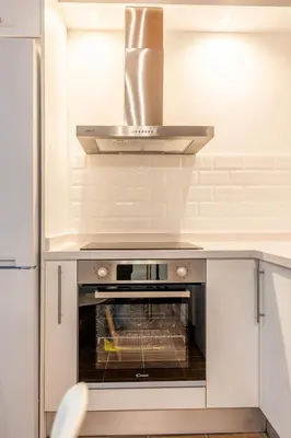 Una cocina o zona de cocina en Apartamento Macarena, en el Centro de Sevilla - cerca de Catedral e Isla Mágica