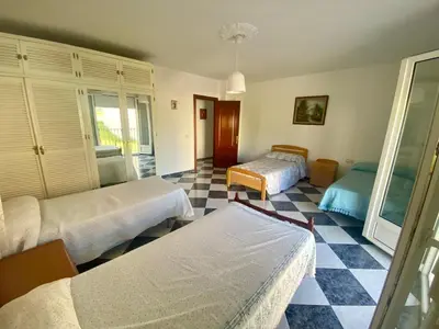 Cama o camas de una habitación en Casa Nati