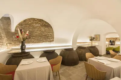 Zona de estar de Hotel Oleum - Parking Gratuito bajo disponibilidad y reserva previa