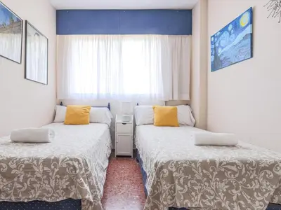 Cama o camas de una habitación en Céfiro 9