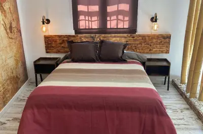 Cama o camas de una habitación en La Casita