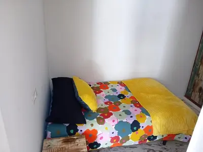 Cama o camas de una habitación en La Casita