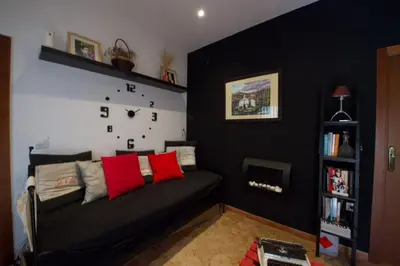 Cama o camas de una habitación en Aires de cazalla