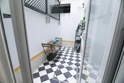 Plano de RentalSevilla Espacioso y acogegor apartamento de 3 dormitorios