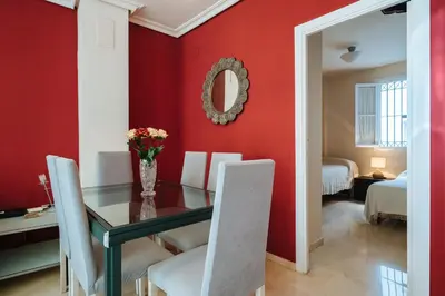 Zona de estar de APARTAMENTO EN CASA PALACIO CON PISCINA 15 MAYO a 15 OCTUBRE