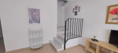 Una televisión o centro de entretenimiento en Casa Yerbabuena