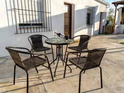 Un patio o zona al aire libre en Holiday Home La Pedriza by Interhome