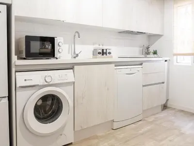 Una cocina o zona de cocina en Apartamento Sanchez