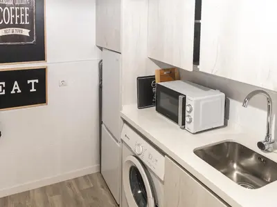 Una cocina o zona de cocina en Apartamento Sanchez